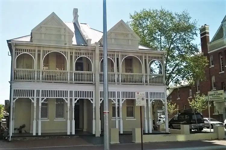 North Lodge hostel in Perth, Australia.