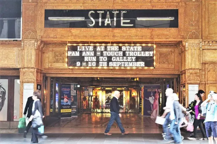 State Theatre Sydney - art deco style theatre.