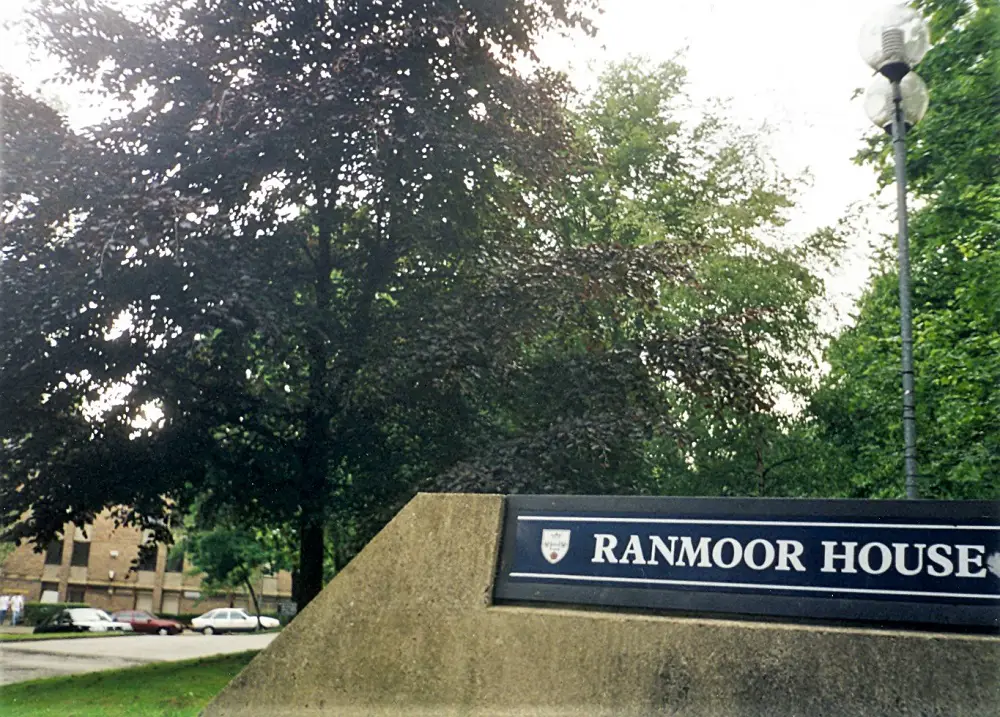 Ranmoor House, a former halls of residence at the University of Sheffield, that has now been demolished.