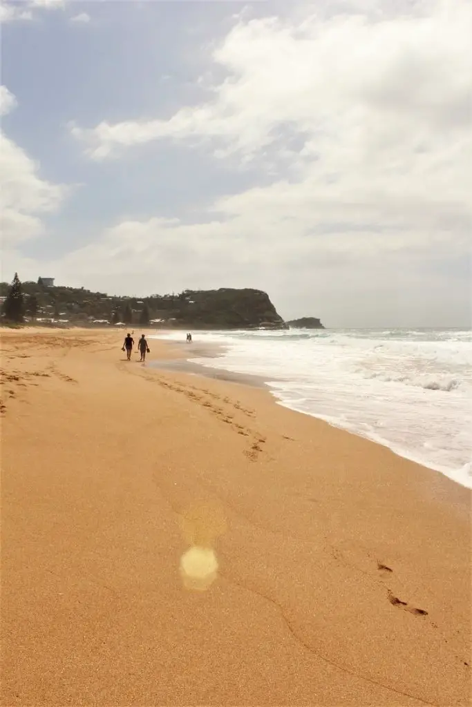 Beautiful Avoca Beach, NSW.