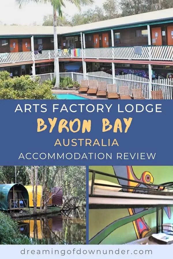 Stay at Byron Bay's famous Arts Factory Lodge, a backpacker resort with tee-pees, lakeside cabins, camping and dorms in NSW Australia.