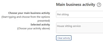 Australian Business Register application.