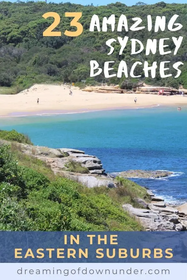 Discover 23 beautiful Eastern Suburbs beaches in Sydney! From popular Coogee & Bondi Beach to the less crowded Bronte Beach & Maroubra Beach.