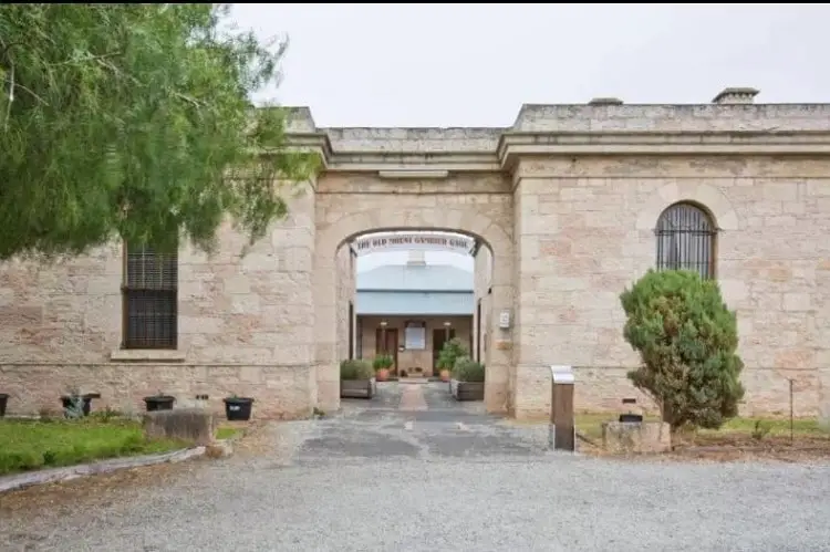 Old Mount Gambier Gaol accommodation viewed from outside.