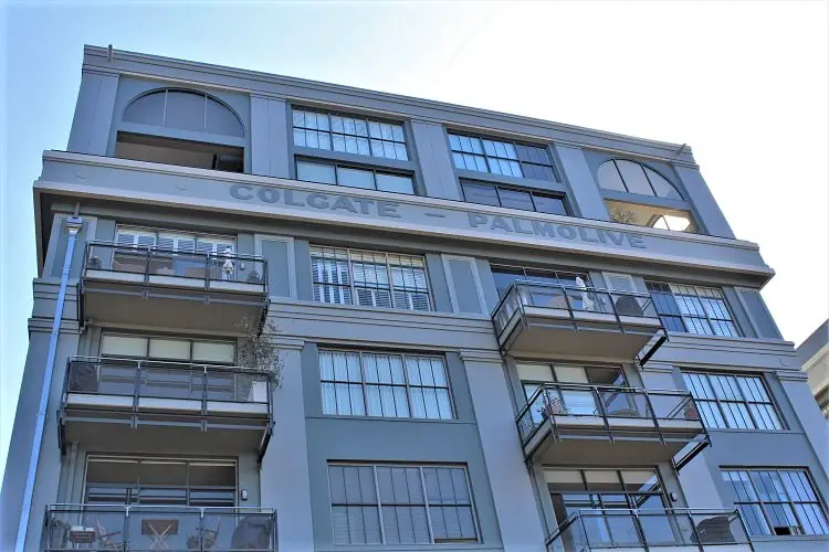 The old Colgate-Palmolive factory in Balmain, converted into apartments.