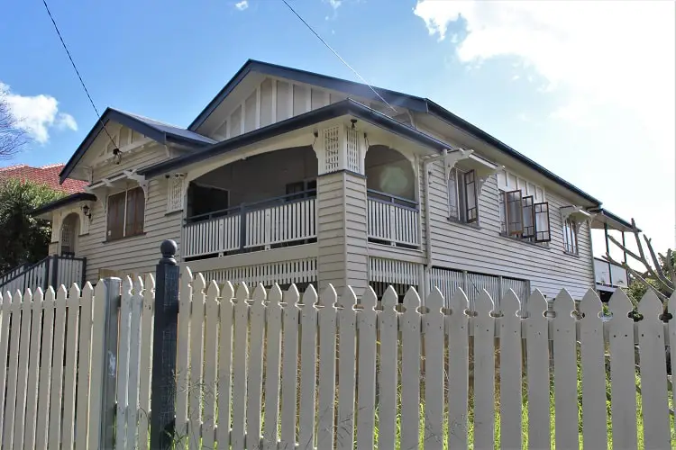 An old Queenslander style home.