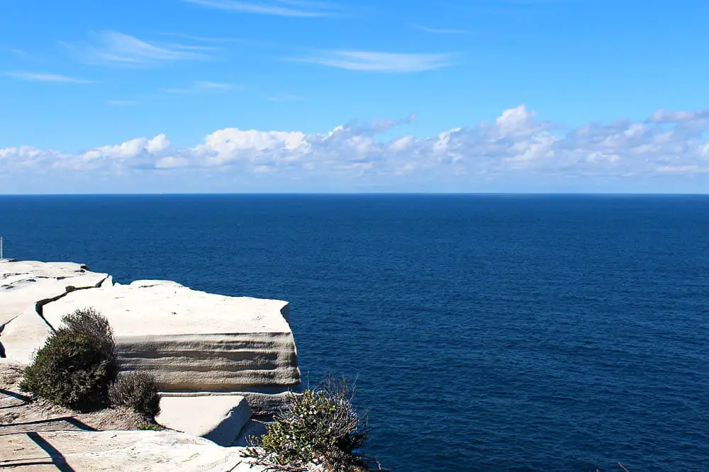 Wedding Cake Rock, a popular walk in the Royal National Park.